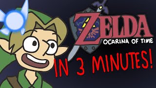 The Legend of Zelda Ocarina of Time in 3 Minutes  ArcadeCloud [upl. by Bowen]