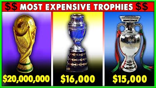 Top 14 Most Expensive Football Trophies in The World [upl. by Anen]