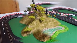 First time Diorama for a Slot Car Track [upl. by Llednov]