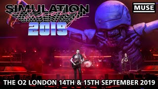 MUSE Live Multicam  The O2 London 14150919  Simulation Theory World Tour 2019  1080p FHD [upl. by Anikram328]