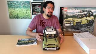 LEGO Land Rover Defender Review [upl. by Yusem]