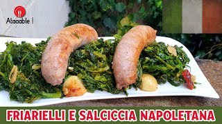 Salsicce e friarielli  Recette Napolitaine [upl. by Stillas]