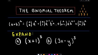 The Binomial Theorem  Example 2 [upl. by Twitt]