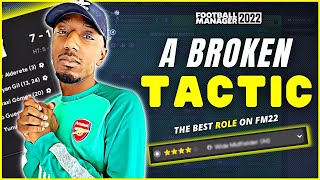 A BROKEN 442 FM22 TACTIC BEST FM22 ROLE  FM22 TACTICS  FOOTBALL MANAGER 2022 [upl. by Emilie]