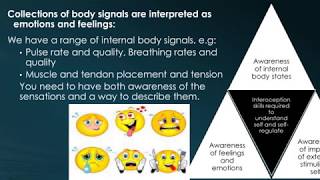 Introduction to interoception feelings behave part 1 [upl. by Yart]