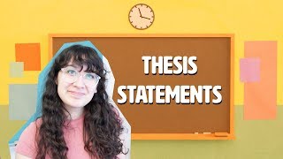 How To Write An Essay Thesis Statements [upl. by Rosalie518]