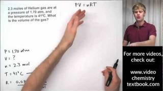 Ideal Gas Law Practice Problems [upl. by Enahsed]