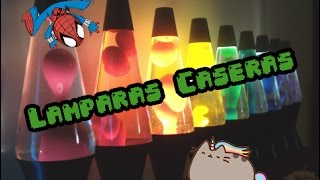 Como Hacer Una Lampara De Lava Casera [upl. by Dart]