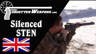 Shooting a Suppressed Sten Gun [upl. by Gasperoni723]