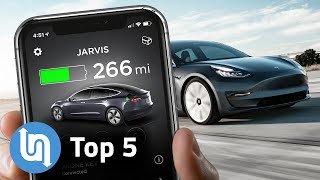 Top 5 Tesla apps to improve your Tesla experience [upl. by Eirb]