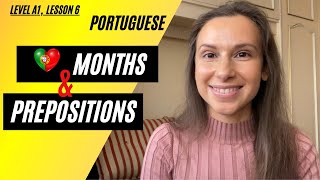 How to pronounce months in European Portuguese  Months with prepositions with examples [upl. by Atahs233]