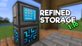 Refined Storage Mod Spotlight  Minecraft 116 Part 1 [upl. by Ettenuj]