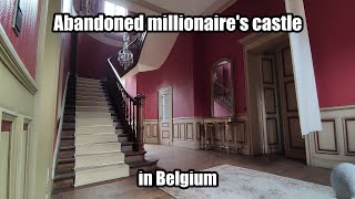 URBEX Abandoned millionaires castle in Belgium an incredible location [upl. by Reizarf]