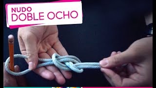 Tutorial Nudo doble ocho [upl. by Eetsud]