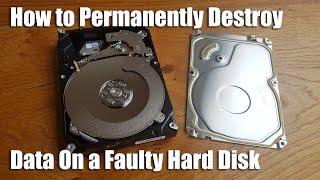 How to Destroy Data on a Hard Disk PERMANENTLY [upl. by Butte963]