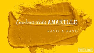 Cómo hacer el color amarillo [upl. by Turoff719]