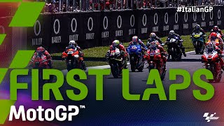 MotoGP™ First Laps  2021 ItalianGP [upl. by Silverstein]