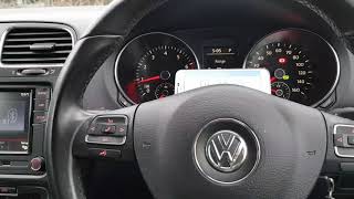 VW Golf MK6 Thermostat Stuck Open Issue [upl. by Adamsen682]