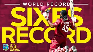 WORLD RECORD Number Of Sixes In An Innings  Windies Finest [upl. by Berty]