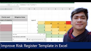 Risk Register Template using MS Excel [upl. by Esilrahc]