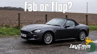 Fiat 124 Spider Classica Review Marvellous Mash Up Or a Motorised Mongrel [upl. by Nehte]