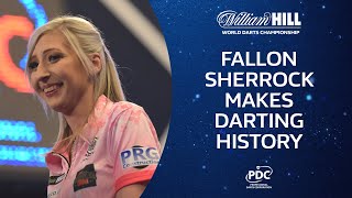 SHERROCK MAKES HISTORY Sherrock 32 Evetts  201920 World Darts Championship [upl. by Ribble949]