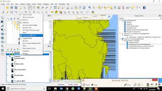 QGIS  Channels and Drainage Basins with SAGA [upl. by Sivert464]