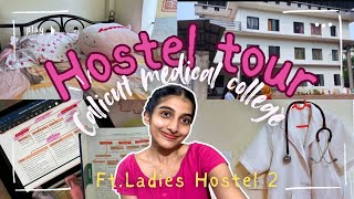 MBBS Hostel tour  Calicut medical college  Swathi Chola NEET [upl. by Kerrill]