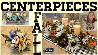 Fall Centerpiece Ideas  Cornucopia Centerpiece  Dollar Tree DIY [upl. by Odin541]