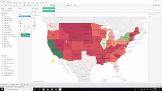 Tableau  Heat Maps [upl. by Rammus809]