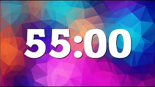 55 Minute Timer  55 Minute Countdown ⏰ [upl. by Lehcnom]