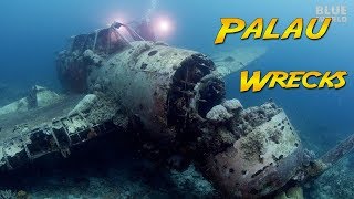 Wrecks of Palau Lost in World War 2 [upl. by Notnirt]