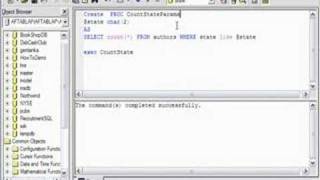 Creating a Stored Procedure with Parameters in SQL Server [upl. by Firehs]