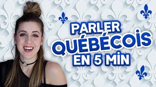 PARLER QUÉBÉCOIS EN 5 MINUTES  DENYZEE [upl. by Nelsen]