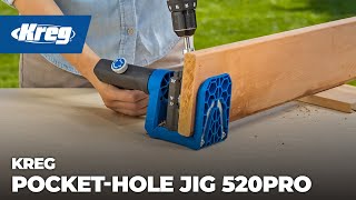 Kreg PocketHole Jig 520PRO [upl. by Inhoj]