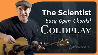 The Scientist by Coldplay  Easy Guitar Lesson [upl. by Assir]