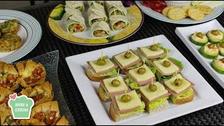 Finger Food Ideas Recipes  Episode 129  Amina is Cooking [upl. by Philo]