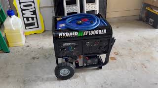 Duromax 1300EH home Generator Setup [upl. by Niwrad]