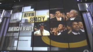 Kevin Spacey Wins Best Actor 2000 Oscars [upl. by Oicatsana833]