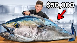 Carving A Whole Bluefin Tuna [upl. by Anilra]