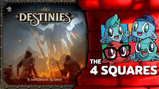 The 4 Squares Review  Destinies [upl. by Namilus]