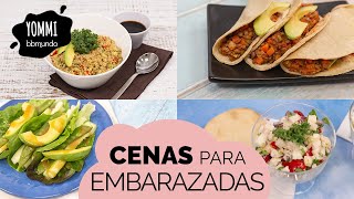 Cenas saludables para embarazadas [upl. by Gnaht]