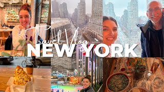 NEW YORK CITY VLOG  exploring Manhattan Central Park Radio City amp Food [upl. by Aserret]