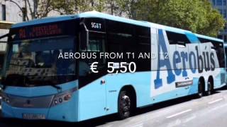 Barcelona airport transport to the city [upl. by Anurag]