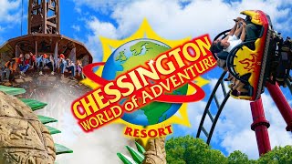 The 10 BEST Rides at Chessington World of Adventures [upl. by Arral763]