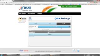 How To Recharge Your BSNL Mobile Online [upl. by Eldwon991]