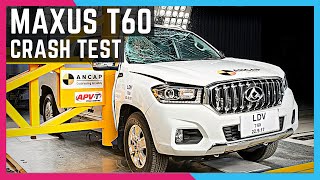 Maxus T60 Crash Test  LDV T60 [upl. by Ahgiela]