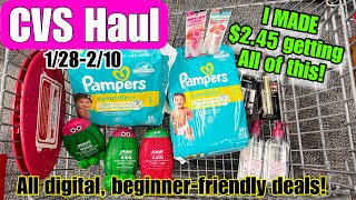 CVS Haul Scored 104 of products and MADE 245 All beginner friendly deals 128210 [upl. by Nolat644]