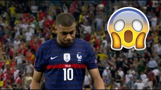 Mbappe Penalty Miss ❌⚽ France Vs Switzerland ⚽ Euro 2020 [upl. by Etteinotna]