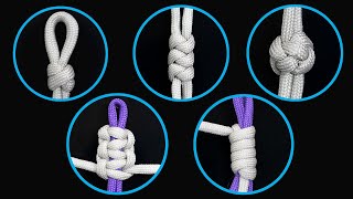 Nudos básicos para hacer pulseras paracord [upl. by Ennayar]